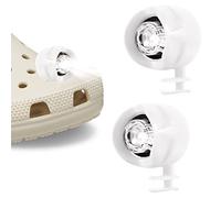 2 Pcs Shoe Lights, Headlights for Shoes, Shoes Lights for Dog Walking, IPX5 Waterproof with 3 Light Modes Headlights, Holiday ＆ Birthday Gifts for Adults Children (White)