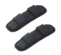 2 Pcs Shoulder Strap Pad, Black Universal Shoulder Strap Pads, Replacement Shoulder Pad Air Cushion, Removable Backpack Strap Pads, for Backpacks, Camera Bags, Effectively Relieve Shoulder Pain