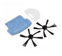 2 Pcs Side Brushes + 1 Pcs Filter + 1 Pcs Mop Cloth for Isweep S320, Replacement Vacuum Parts Compatible with Isweep S320 Sweeper Accesso