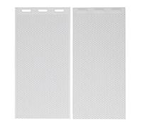 2 Pcs Silicone Beeswax Mold 5.4mm for Beeswax Foundation Sheets, Reusable Flexible Press Embosser for Beehive Frames, Large Foldable Sheet for Manual Wax Tablet Making