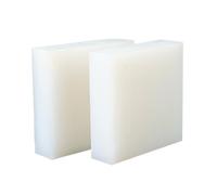 2 Pcs Silicone Block 100×200Mm, Silicone Shock Absorbing Pads Thickness 5-10Mm Suitable for Washing Machine Dryer Treadmill(100x200x8mm)