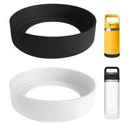 2 PCS Silicone Boot Sleeve for YETI Rambler Jr 12 oz and Rambler 12 oz 18 oz, Bottom Protection Accessories for Rambler Bottle - BPA Free