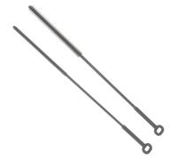 2 pcs Silicone Bottle Brush, Straw Cleaner Set, Extra Long Double-Ended Soft Silicone Brush for Baby Bottles, Water Bottles, Thermoses, Sports Bottles, Heat Resistant Hangable Cleaning Tool