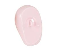 2 Pcs Silicone Ear Cover Protector Hair Dyeing Earmuffs for Home Use Hair Salon Pink, 7.7x4.8x1.2cm