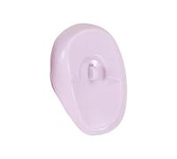 2 Pcs Silicone Ear Cover Protector Hair Dyeing Earmuffs for Home Use Hair Salon Purple, 7.7x4.8x1.2cm