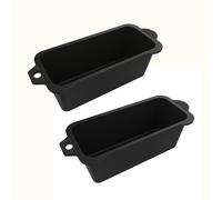 2 Pcs Silicone Grease Cup Liner Reusable Catcher Liner Grille Tray Drip Pan Grill Supply Silicone Grease Liner