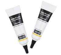 2 Pcs Silicone Grease,Food Grade Silicone Grease,for O-Rings,Rubber Seals,Plumbers Valve,Coffee Machine,Long-Lasting & Safe(2 * 10g)