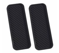 2 Pcs Silicone Soap Tray Sink Drain Rack Kitchen Dishes Teacup Insulation Mat Silicone Storage Box Anti-Slip Organizer Sponge Rack Small Soap Tray Black Soap Dish