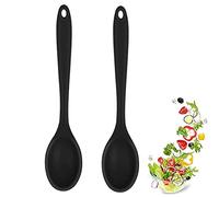 2 Pcs Silicone Spoon, Silicone Serving Spoon Nonstick Kitchen Spoon