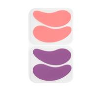 2 PCS Silicone Under Eye Patches Reusable Eye Pads for Lash Lift & Eyelash Extensions - Korean Hydrogel Under Gel Pads for Dark Circles Puffiness Wrinkle Care Lint Shields for Salon & Home Use