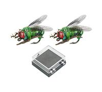 2 Pcs Simulation Fishing Insect Lure Splashing Flies/Mosquito/Bee Baits 14 mm