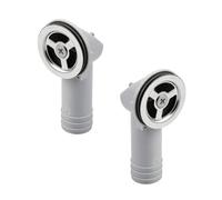 2 PCS Sink Overflow Cover | Overflow Round Interface | Sink Overflow Head | Head Kitchen Sink Accessories for Bathroom Kitchen Vanity Sink Hole Drain Covers Tidy Insert Spares