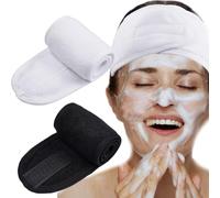 2 PCS Skincare Headband, Headband for Washing Face,Makeup Headband Face Wash Headband for Face Washing Skincare ShoWer and Make up Facials