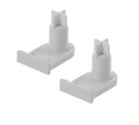 2 Pcs Sleeve for Integrated Fridge Freezer Door Hinges - 5384490-00169301 Door Joint Bushing for Refrigerator Compatible with Bosch, Siemens, Miele
