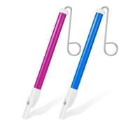 2 Pcs Slide Whistle,Musical Toy Birthday Whistles Imitation Training Professional Instrument Sliding Plastic Portable Device Music Instruments Blue Purple,for Kids Adults Beginners Interaction Gift