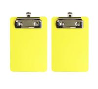 2 Pcs Small Clipboards Practical Clip Boards Writing Board Clipboards for School and Laboratory