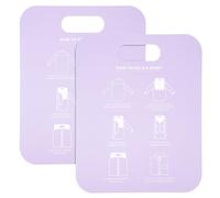 2 Pcs Small Clothes Folding Board Laundry Shirt Organizer Plastic Large Shirt Folding Board Adult Tshirt Board for Adults Children
