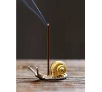 2 Pcs Snail Shaped Incense Burner Stick Holder Animal Shaped Home Vintage Incense Holders