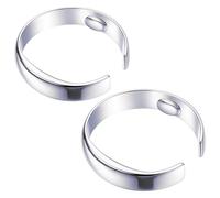 2 PCS Snoring Aids for Men, Anti Snoring Devices with Acupressure Points, Mens Ring Stop Snoring Ring for Nighttime Relief, Adjustable Rings for Comfortable Use