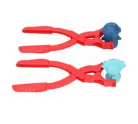 2 Pcs Snowball Maker Toy Anti Slip Handle Penguin Dinosaur Shaped Outdoor Winter Play Toys Snowball Maker Clip Tool