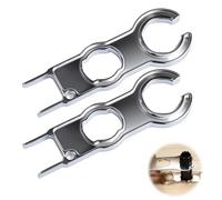 2 Pcs Solar Spanner Set,MC4 Connector Wrench Tool for Solar Panel Cables System,Photovoltaic Connector Spanner Kit for Crimping&Dismantling,Universal Handy Wrench,PV Tools