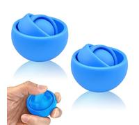 2 Pcs Spherical Sensory Fidget Gyro Toys - Quiet Stress Relief Fidget Spinners for Adults & Kids - Ideal for Anxiety, ADHD & Autism - Discreet Office Desk Toys, Cool Gadgets