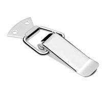 2 pcs Spring Loaded Toggle Latch Stainless Steel Catch Clamp Clips for Drawer/Toolbox/Closet/Cabinet/Case Box(5101A 90KG)