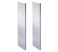 2 Pcs Square Flat Bar 250mm Long, 8mm X 30mm X 250mm Aluminum Flat Plate, 6061 Aluminum General Purpose Plate