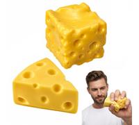 2 pcs Squishy Cheese,Soft Squishy Cheese