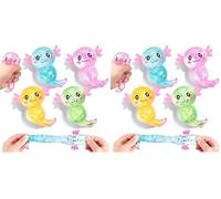 2 PCS Squishy Fidget Toys Fidgets Squishy Small Fidget Toys For Calming Anxiety And Improving Focus for Classrooms Or Desk Play for teen Party, Birthday Gift(Random Color) (Pack of 2)