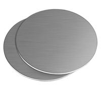 2 Pcs Stainless Steel Circular Plate Sheets Thickness 1.2Mm Diameter 100-200Mm for Manufacturing Stamping Components, 100mm(Diameter 100mm)