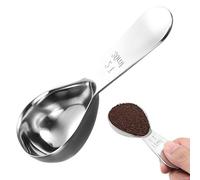 2 pcs Stainless Steel Coffee Scoop，Coffee Scoop Set,15ml and 30ml Measuring Spoon，Tablespoon Measure Spoon Set Tablespoon Scoop Great for Ground Coffee and Tea，Loose Tea, Sugar Or Flour