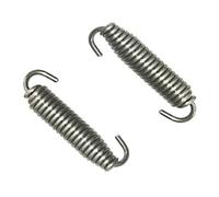 2 Pcs Stainless Steel Exhaust Springs 40 to 80mm / Expansion Chambers Micron (40mm)