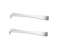 2 Pcs Stainless Steel Hive Box Management Tool Portable Maintenance Tool Stainless Steel Scraper Beekeeping Accessories