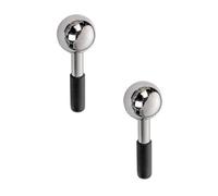2 Pcs Stainless Steel Ice Globes for Face, 5.3 x 1.9 in, Unbreakable Cryo Sticks for Hot & Cold Therapy, Cooling Facial Massager, Puffiness & Headache Relief