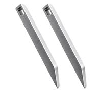 2 Pcs Stainless Steel Mini Pry Bar 6.8 Cm,Multi-Function Keyring Pry Bar & The Mighty Bar, for Everyday Carry, Handles Various Tasks