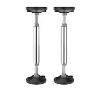 2 Pcs Stainless Steel Telescopic Support Rod Cabinet High Hardness Sink Bracket Load-Bearing 300 Kg for Cabinet