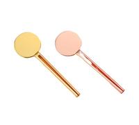 2 Pcs Stainless Steel Toothpaste Squeezer, Tube Squeezer, Tube Wringer Keys Dispenser Roller for Toothpaste Cosmetic Oil Cream Paint Squeezer Safety Aids Accessories