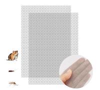 2 PCS Stainless Steel Wire Mesh Sheets 20 Mesh Mouse Rodent Mesh Woven Wire Metal Mesh Sheet Fine Insect Mesh for Home Garden Windows Door Vents Airbricks Drain Cover (150 x 210mm)
