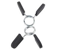 2 Pcs Standard 25Mm Barbell Dumbbell Lock Clamp Sp Collar Clip Ing Bar Clip Sm Ez Clips Dumbbell Sp Collars End Clamps Weight Weightlifting Barbell