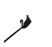 2 Pcs Star Rhinestone Flower Hair Clip Magic Bun Curler Styling Twist Maker Tools Dount Accessories Women Braider(Chocolate)