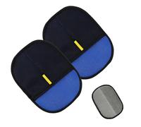 2 PCS Static Removal Gloves Pet Hair, Dog Grooming Glove Set, for Grooming, Deshedding (Blue,Large)