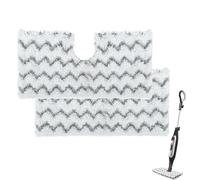2 Pcs Steam Mop Replacement Pads for Shark S3500 Series, Microfiber Steam Pocket Mop Compatible with Shark Klik n'Flip S3601 S3550 S3801 S3901 S2901 S6001UK S6003 S6005 SE450