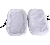 2 Pcs Steam Mop Spare Cloth Pads Compatible with most steam mops on the market, Compatible with Morphy Richards 9 in 1, 2 in 1,70495 720020,Spare Cleaner Cloths Steam Mop Replacement Washable Reusable