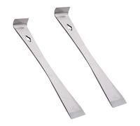 2 Pcs Steel Bee Hive Tool Beekeeping Scraper Frame Lifter Paint Stainless Steel Bee Hive Tool Scrapers Frame Lifter Beekeeping for beekeeper