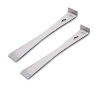 2 Pcs Steel Bee Hive Tool, Stainless Steel Beekeeping Scraper Frame Lifter, Scrapers Frame Lifter Beekeeping Equipment for Beekeeper, Durable Rust Proof Beekeeper Equipment with Ergonomic Handles