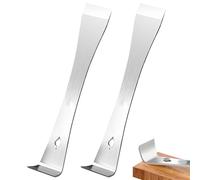 2 Pcs Steel Bee Hive Tool, Stainless Steel Beekeeping Scraper Multifunctional Flat Pry Crowbar Frame Lifter Paint Scrapers Frame Lifter Beekeeping Tool for beekeeper