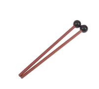 2 Pcs Steel Tongue Drum Mallets, Glockenspiel Mallets Rubber Percussion Mallet, Wooden Percussion Sticks for Child Drummers and Practitioners