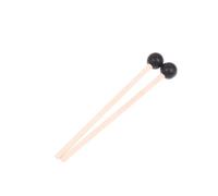 2 Pcs Steel Tongue Drum Mallets, Glockenspiel Mallets Rubber Percussion Mallet, Wooden Percussion Sticks for Child Drummers and Practitioners