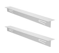 2 Pcs Stove Gap Covers Stainless Steel Stove Counter Gap Covers Retractable Length 13.8 to 27.5inch Heat Resistant Stove Gap Filler for a Variety of Furnaces Silver ...(2,Silver)